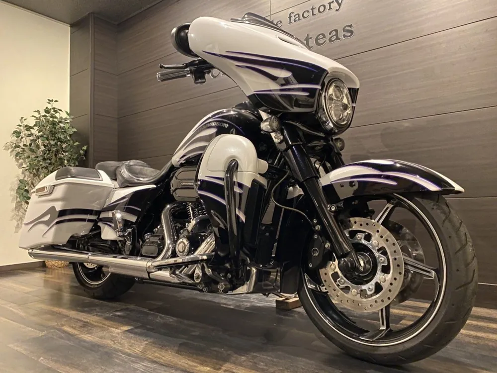 Harley-Davidson FLHXSE1800CVO 2016, white / black, фото 2