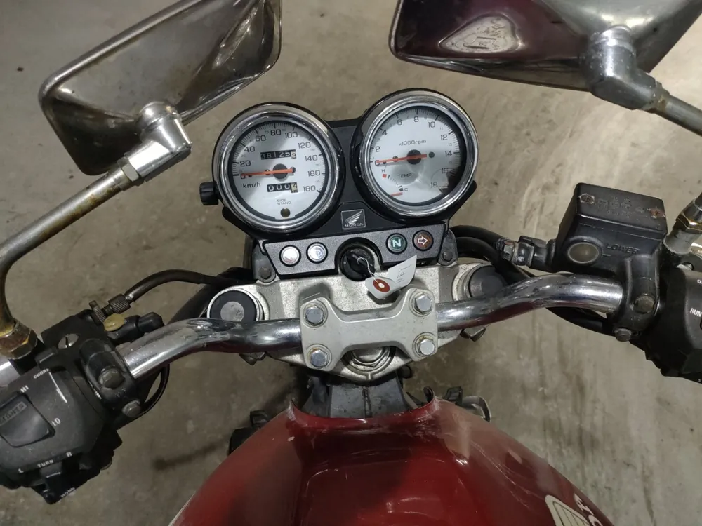 Honda Hornet 250, чёрный, красный, фото 5