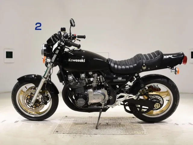 Kawasaki Zephyr750RS, чёрный, фото 2