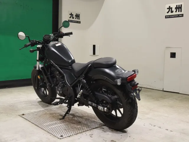 Honda Rebel 250, matt black, фото 6