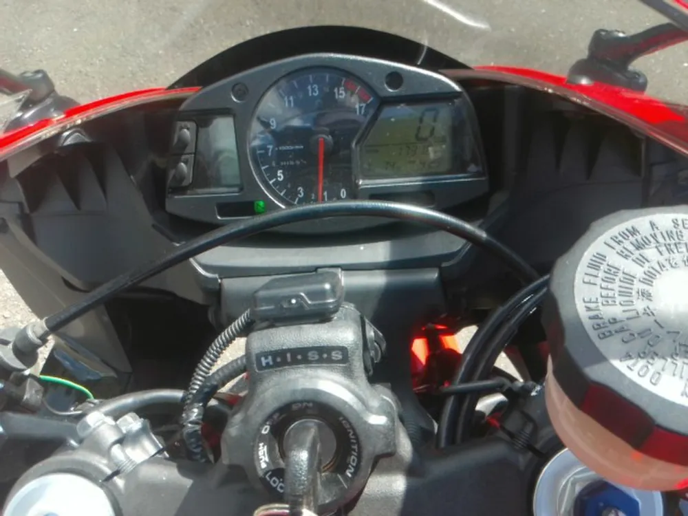 Honda CBR600RR 2008, black/red, фото 3