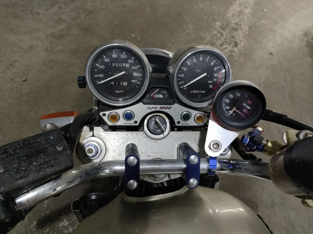 Yamaha XJR1200 1997, серый, фото 5