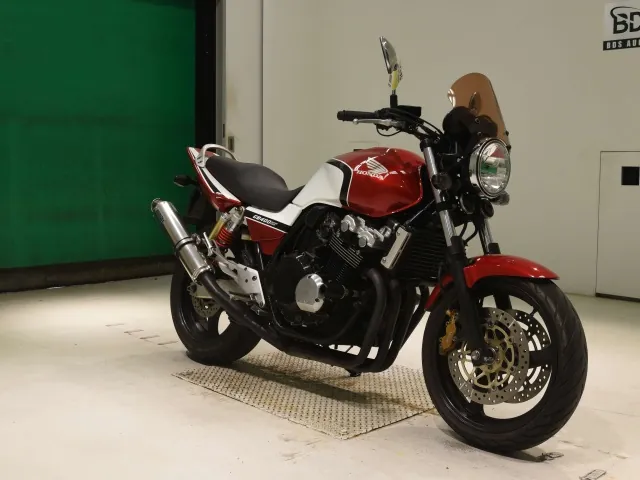 Honda CB400 Super Four 2006, white | red | black, фото 3