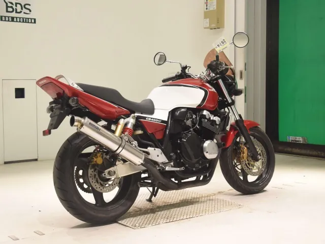 Honda CB400 Super Four 2006, white | red | black, фото 5