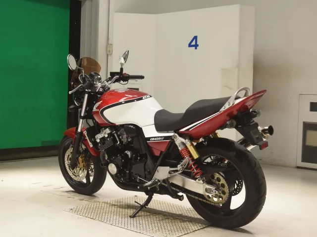 Honda CB400 Super Four 2006, white | red | black, фото 6