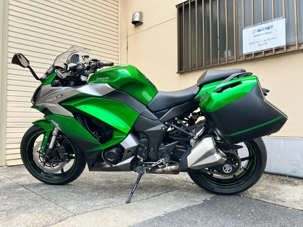 Kawasaki Ninja1000A 2018, gray / green, фото 2