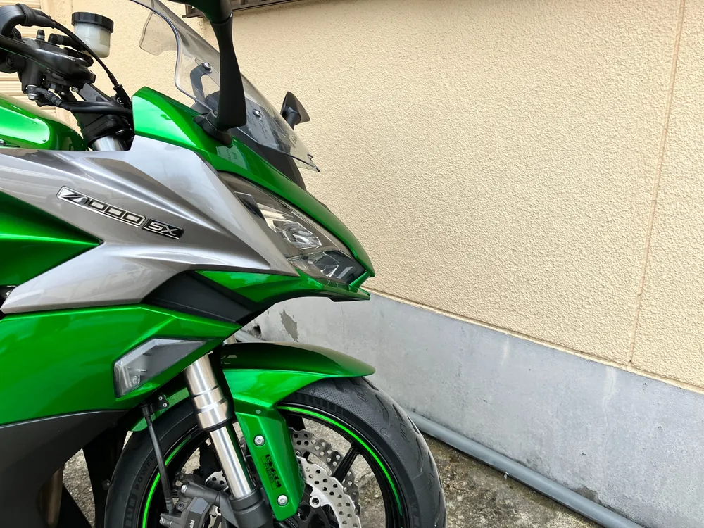 Kawasaki Ninja1000A 2018, gray / green, фото 17