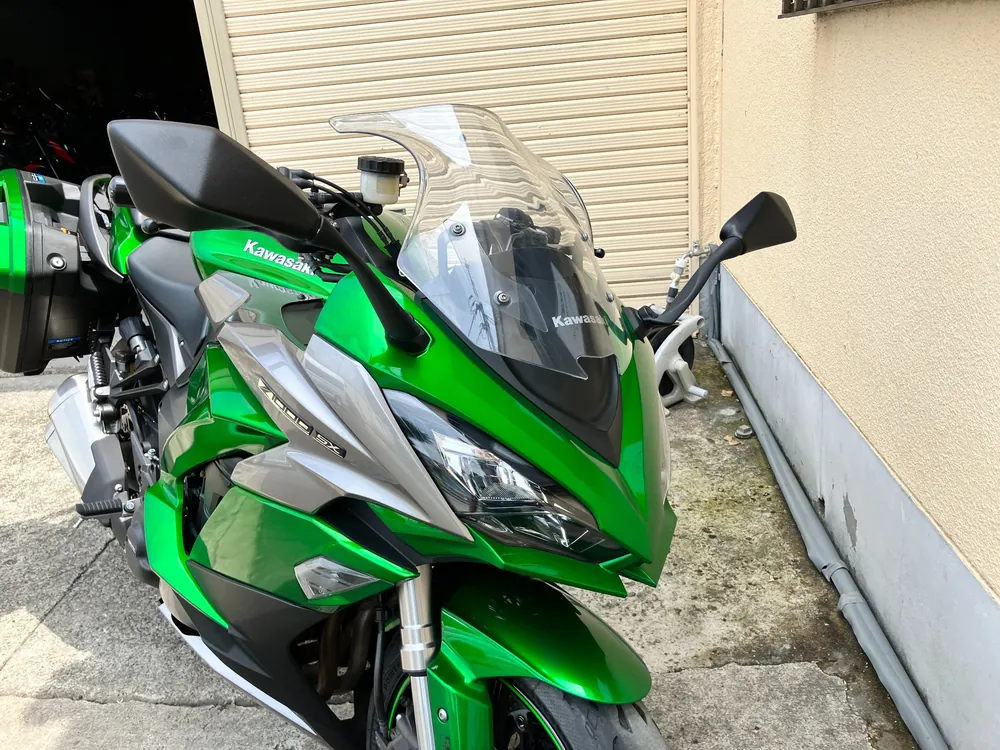 Kawasaki Ninja1000A 2018, gray / green, фото 18