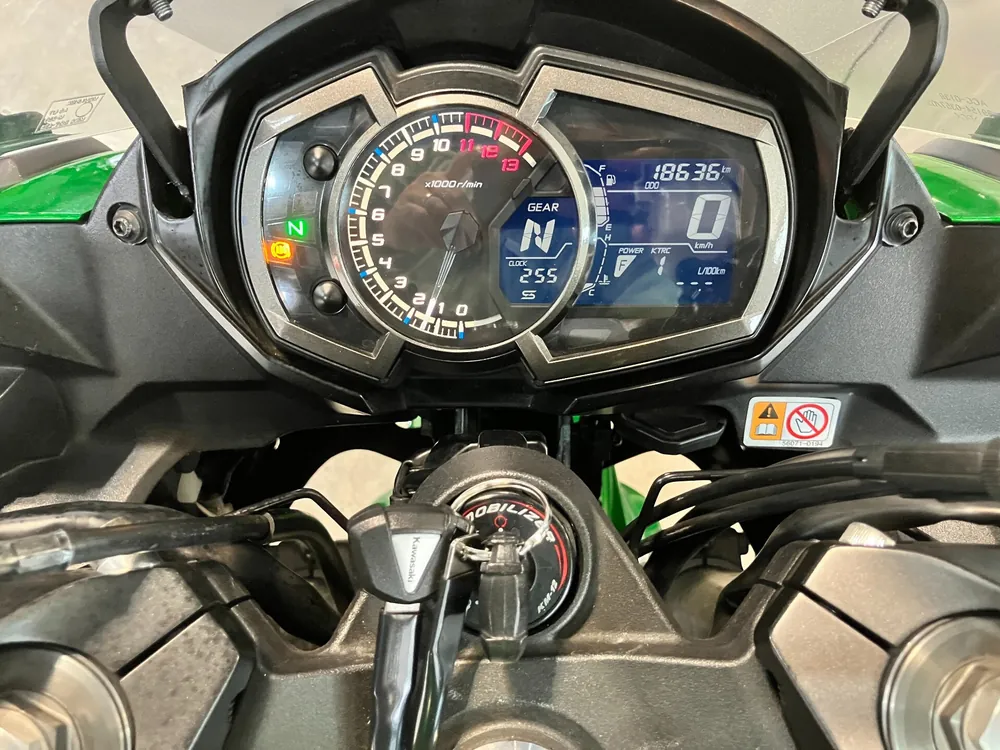 Kawasaki Ninja1000A 2018, gray / green, фото 3