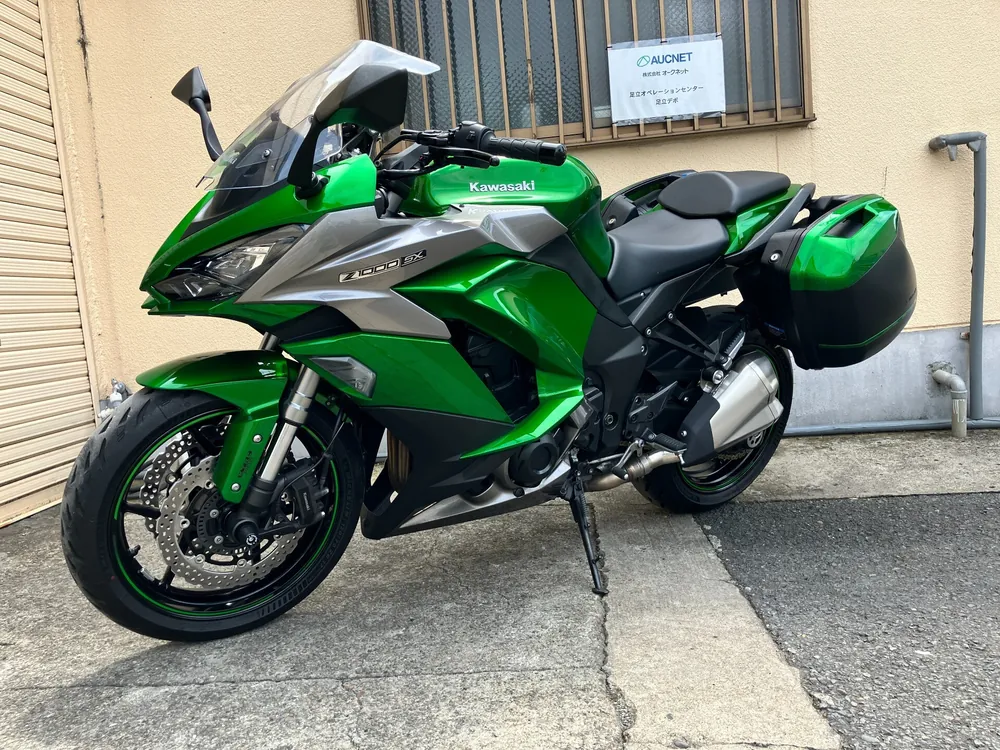 Kawasaki Ninja1000A 2018, gray / green, фото 6