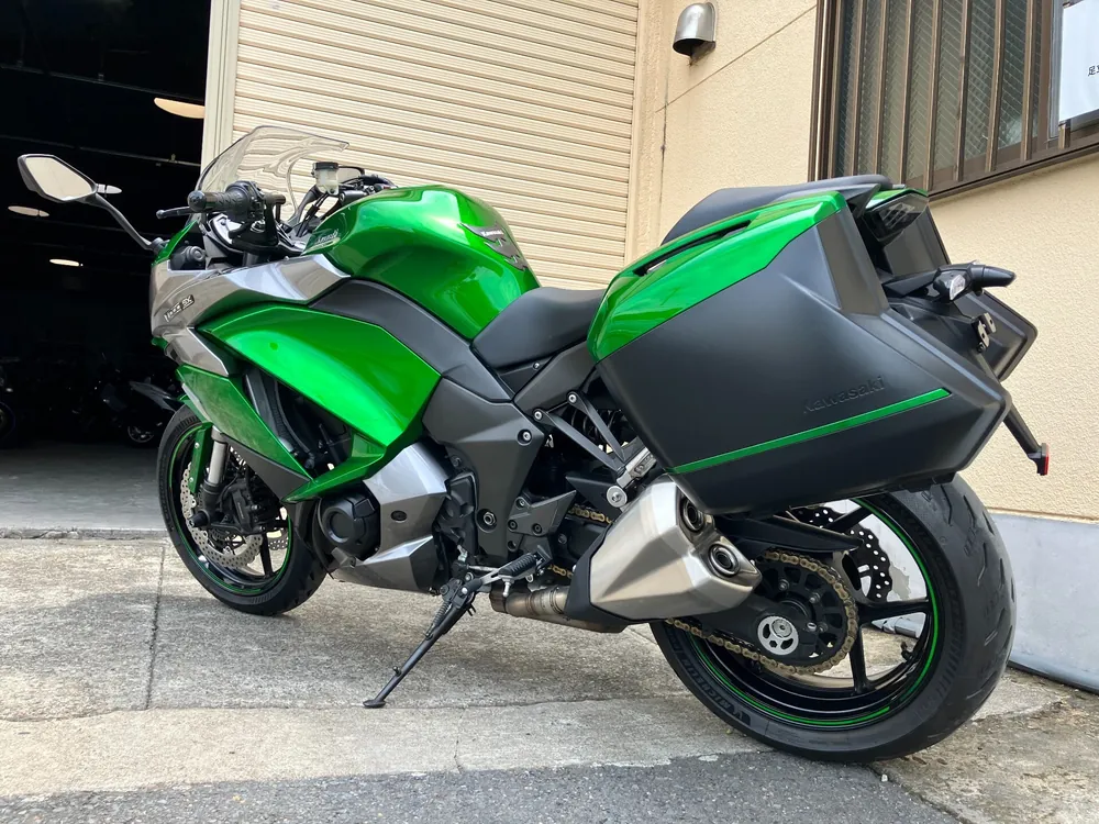 Kawasaki Ninja1000A 2018, gray / green, фото 7