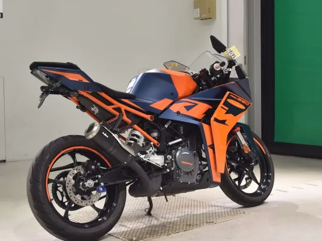 KTM RC 390 2022, оранжевый, фото 5