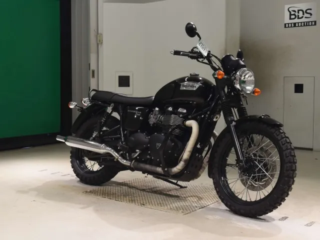 Triumph Bonneville T100 2014, чёрный, фото 3