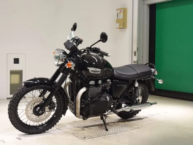 Triumph Bonneville T100 2014, чёрный, фото 4