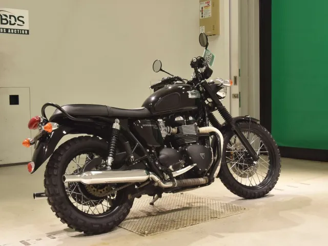 Triumph Bonneville T100 2014, чёрный, фото 5