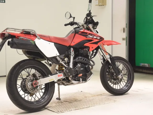 Honda XR400 MOTARD 2006, красный, чёрный, фото 5