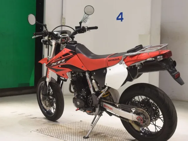 Honda XR400 MOTARD 2006, красный, чёрный, фото 6