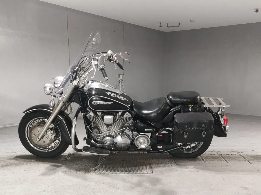 Yamaha XV1600 Roadstar 1999, чёрный, фото 2