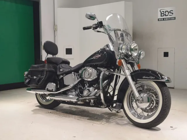 Harley-Davidson FLSTC1580 2008, чёрный, фото 3