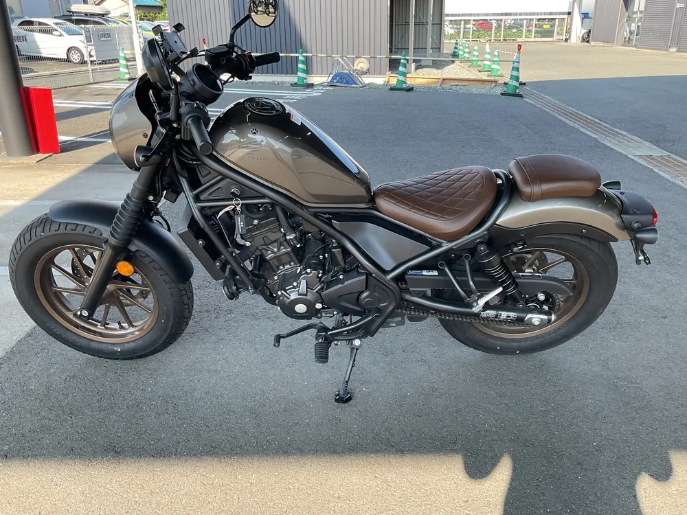 Honda Rebel 250, light brown, фото 4