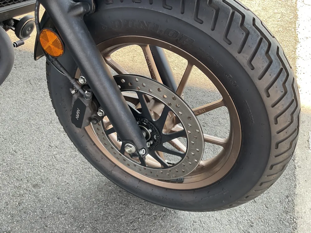 Honda Rebel 250, light brown, фото 10