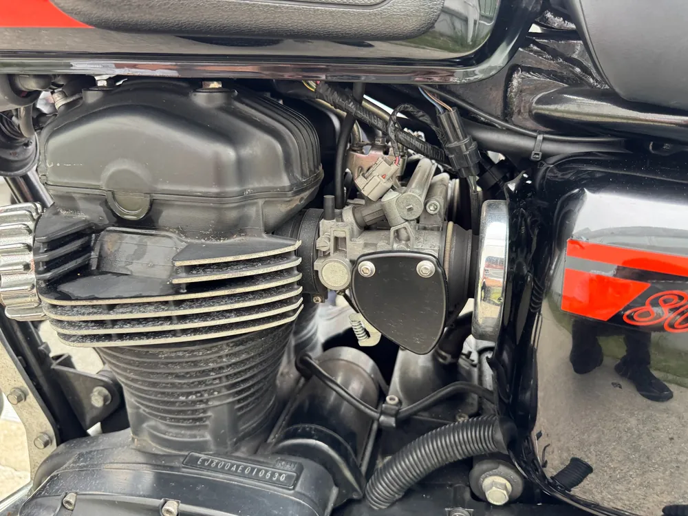 Kawasaki W800 2013, чёрный, фото 12