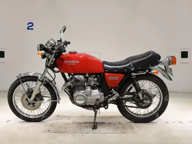 Honda CB400 1992, красный, фото 2