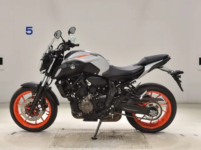 Yamaha Mt-07A 2022, серый, фото 2