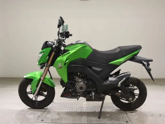 Kawasaki Z125 PRO, зелёный, фото 2