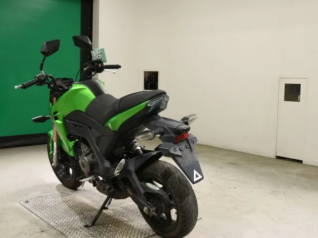 Kawasaki Z125 PRO, зелёный, фото 6