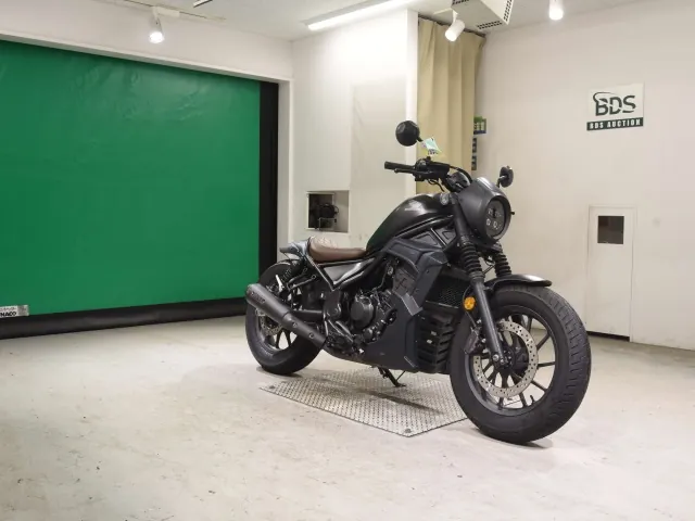 Honda Rebel 250, matt black, фото 3