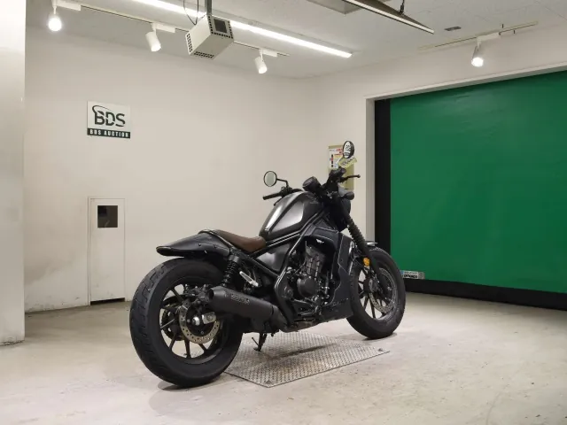 Honda Rebel 250, matt black, фото 5