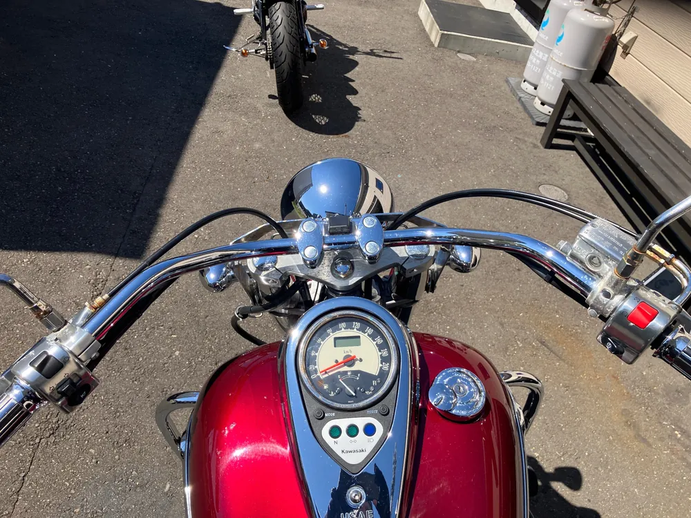 Kawasaki Vulcan 900 2010, w red, фото 3