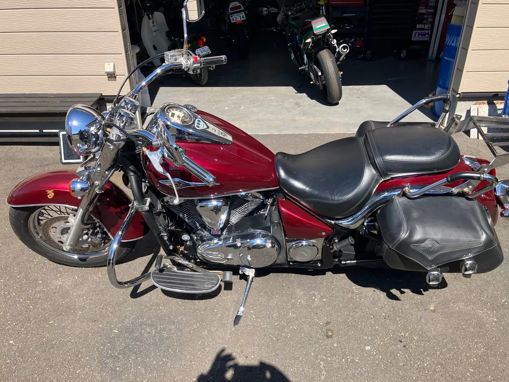 Kawasaki Vulcan 900 2010, w red, фото 4