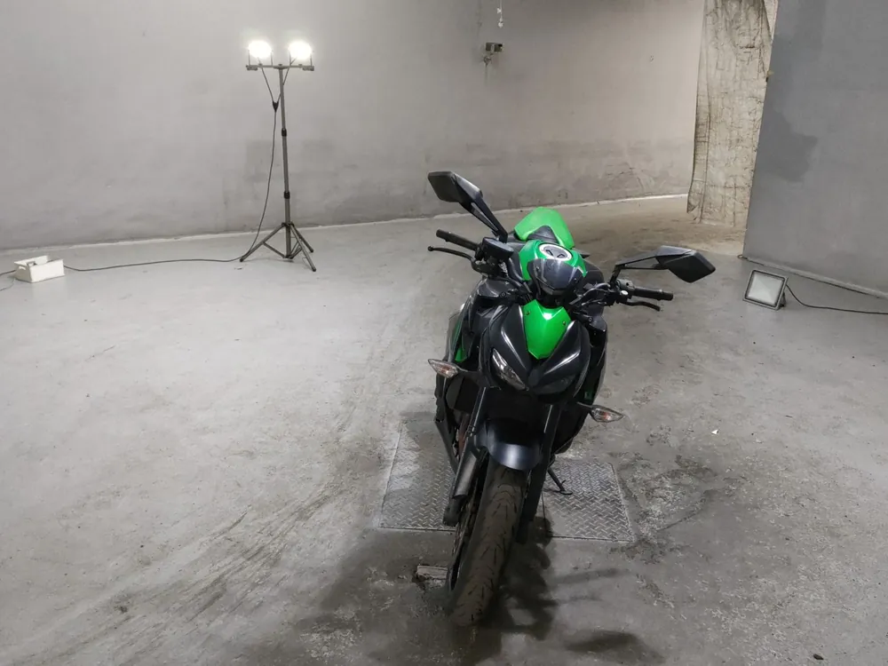 Kawasaki Ninja1000A 2017, чёрный, зелёный, фото 3