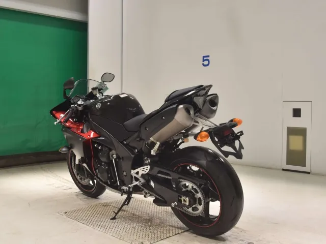 Yamaha YZF-R1 2010, красный, чёрный, фото 6