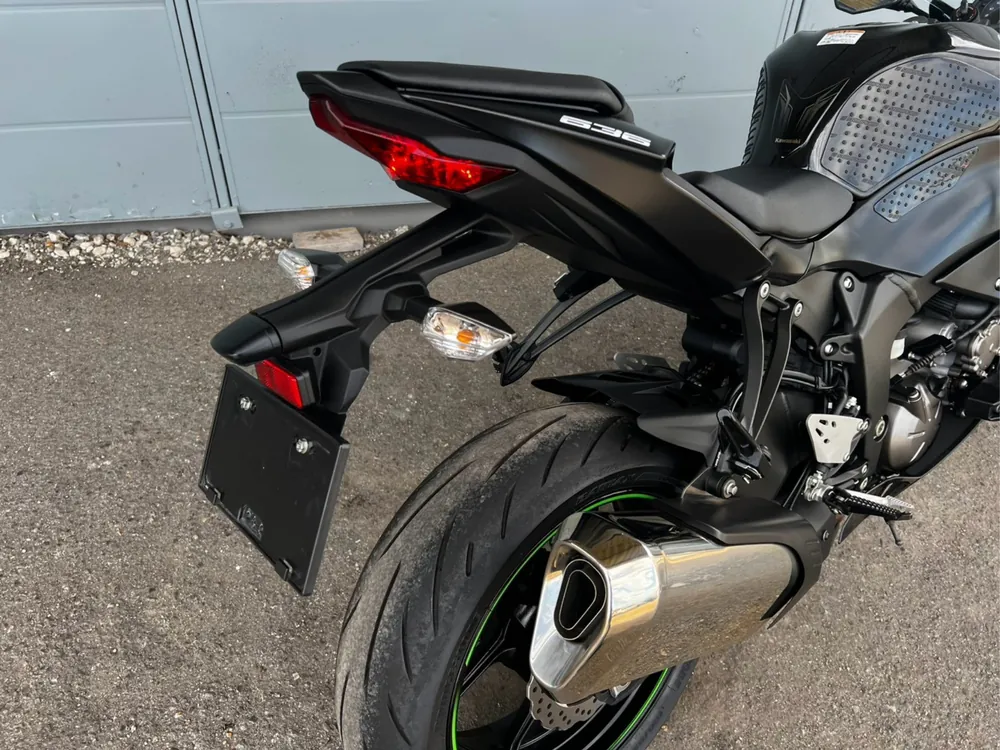 Kawasaki Zx-6Ra 2019, чёрный, фото 11