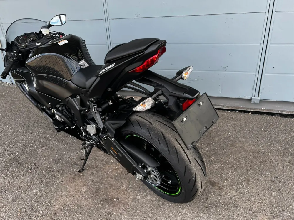 Kawasaki Zx-6Ra 2019, чёрный, фото 12