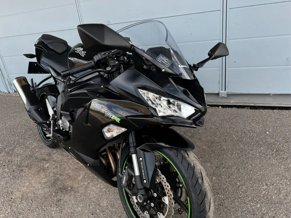 Kawasaki Zx-6Ra 2019, чёрный, фото 8