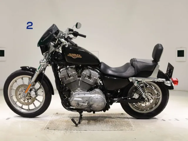 Harley-Davidson XL883L 2009, чёрный, фото 2