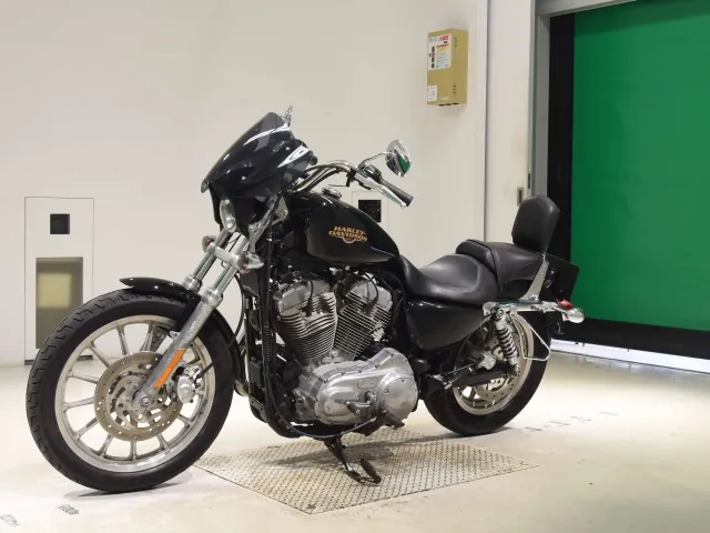 Harley-Davidson XL883L 2009, чёрный, фото 4