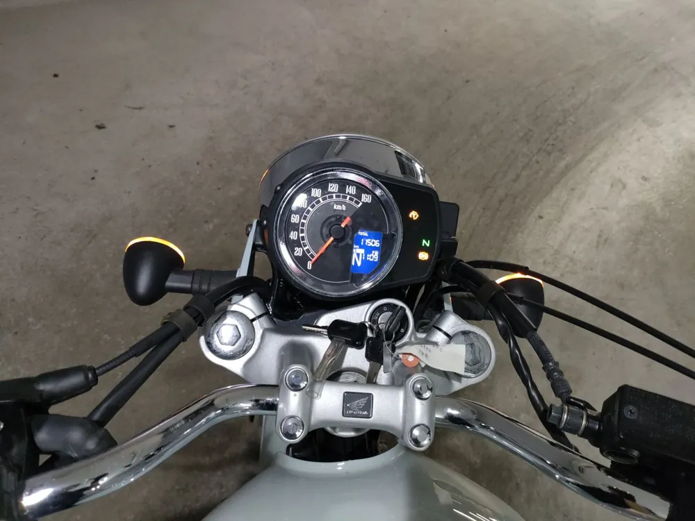 Honda GB350C 2024, синий, фото 5