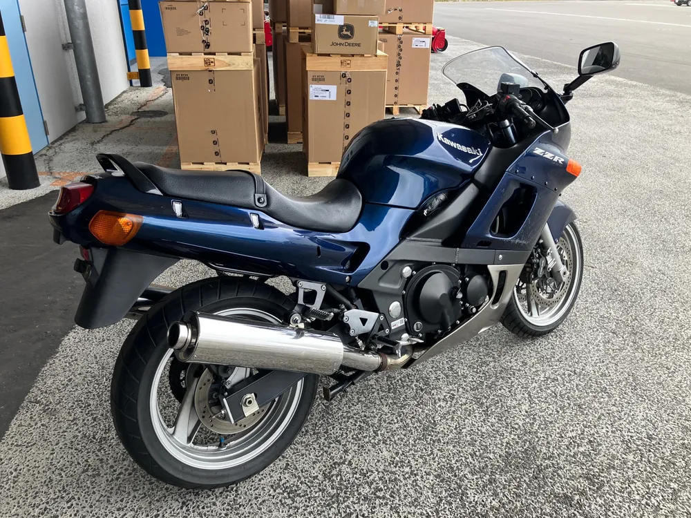 Kawasaki ZX400N 2009, фиолетовый, фото 2