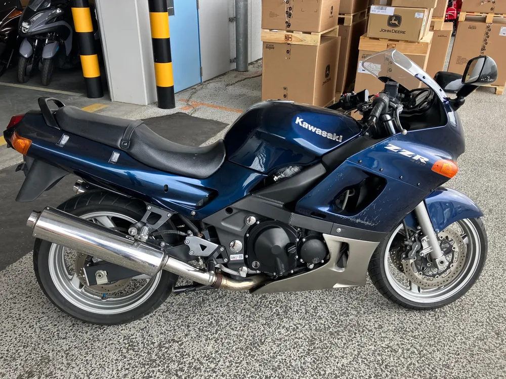 Kawasaki ZX400N 2009, фиолетовый, фото 5