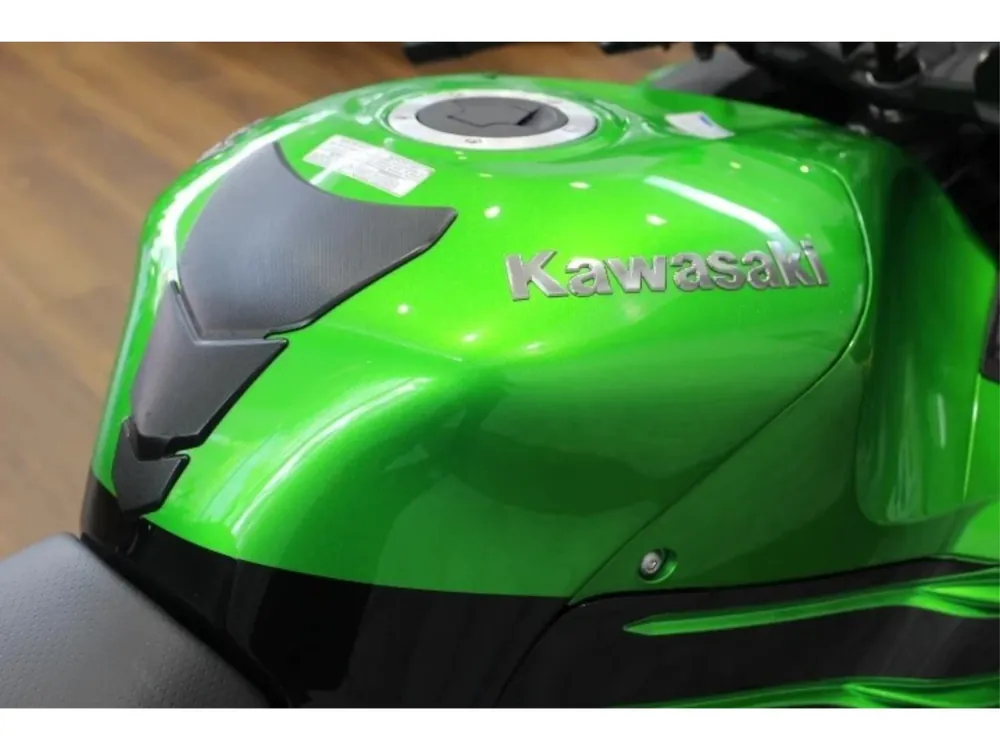 Kawasaki Zx-14R 2017, чёрный, зелёный, фото 3