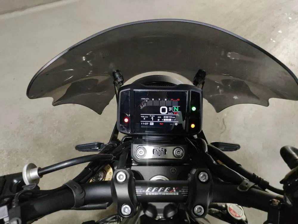 Yamaha Xsr900-2 2023, чёрный, фото 5