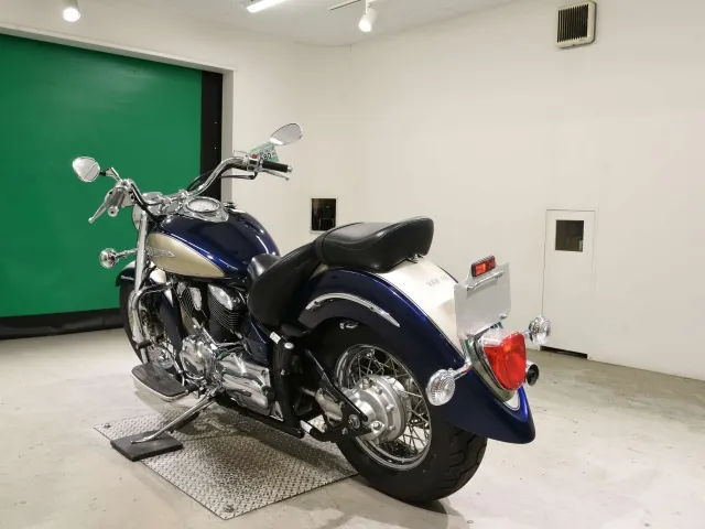Yamaha Dragstar 1100 2026, blue | silver, фото 6
