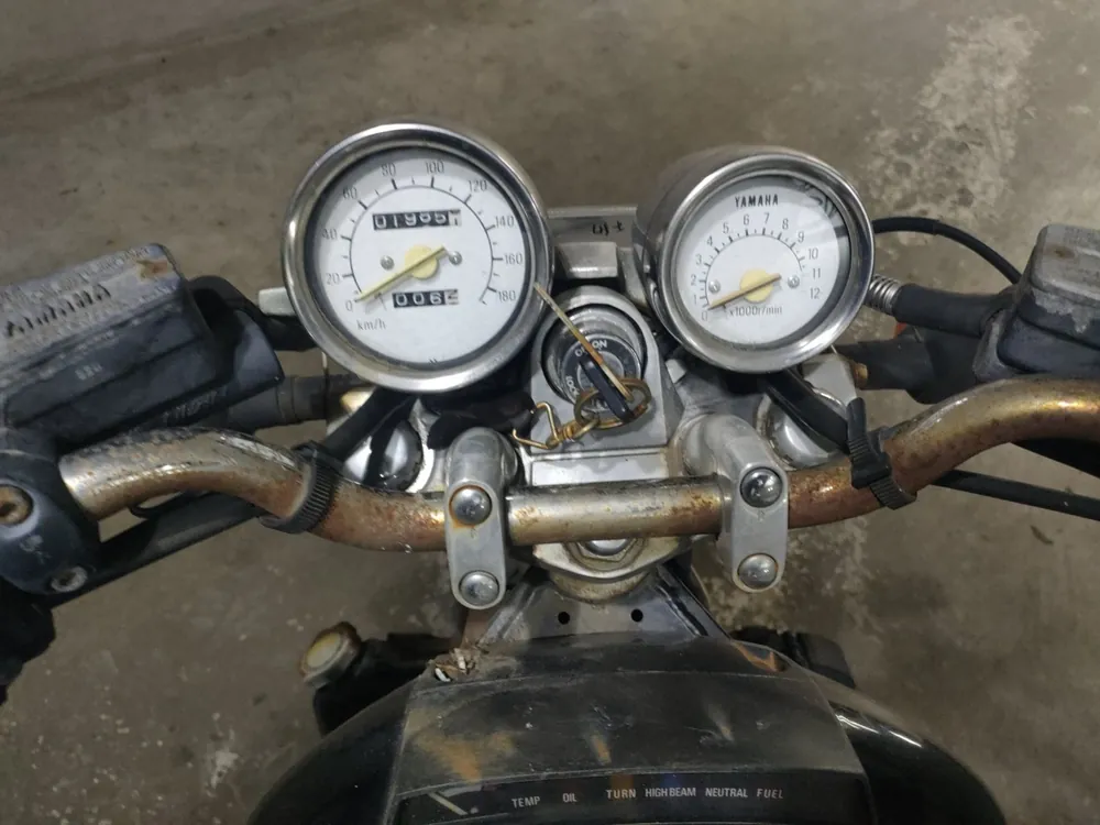 Yamaha FZX750 1993, синий, фото 5