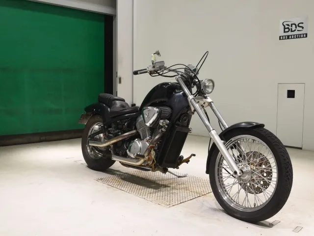 Honda Steed 400 1992, чёрный, фото 3