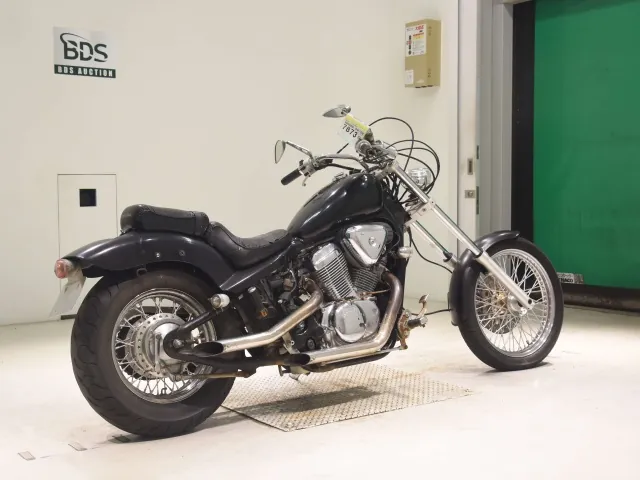 Honda Steed 400 1992, чёрный, фото 5
